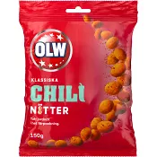 Chilinötter klassiska 150g OLW