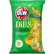 Chips Dill & Gräslök 275g OLW