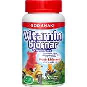 Vitamin Björnar Kosttillskott 60-p Active Care