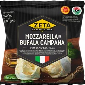 Mozzarella di Bufala campana 100g Zeta