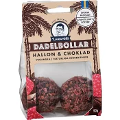 Dadelboll choklad hallon 90g Lazaridis