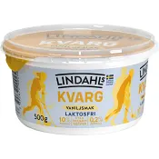 Kvarg Vaniljsmak Laktosfri 0,2% 500g Lindahls