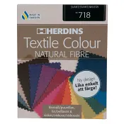 Textilfärg Natural fibre Svart Herdins