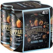 Cider Tropical Alkoholfri 33cl 4p Kopparbergs