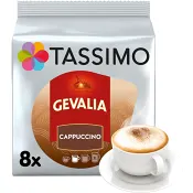 Kaffekapslar, Gevalia 8-p, Cappuccino Tassimo
