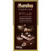 Chokladkaka Premium Filled french nougat 130g Marabou