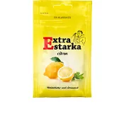 Halstabletter Extra starka Citron 80g Karamellpojkarna