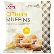 Citronmuffins Glutenfria 210g 4-p Fria