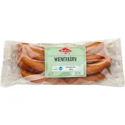 Wienerkorv 79% Kötthalt 420g Gudruns