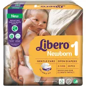 Blöjor Newborn 1, 2-5 kg 24-pack Libero