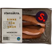 Wienerkorv 70% Kötthalt 360g Stensåkra
