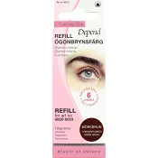 Ögonbrynsfärg Refill Mörkbrun 1-p Depend