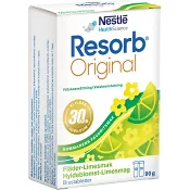 Vätskeersättning Sommar Fläder/Lime 20-p Resorb