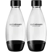 Flaska Fuse Svart 0,5l 2-p Sodastream