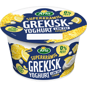 Yoghurt Grekisk Citron 0,2% 200g Arla