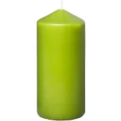 Blockljus Grön 15cm 1-p ICA