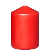 Blockljus Röd 10cm ICA