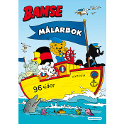 Målarbok Bamse