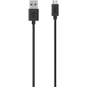 USB-kabel Micro Svart 2m Belkin