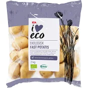 Fast potatis Ekologisk 2kg KRAV Klass 1 ICA I love eco