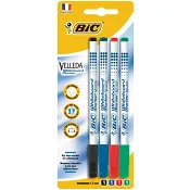 Whiteboardpenna Velleda 4-p Bic