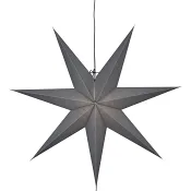Stjärna Ozen Grå 70cm Star Trading