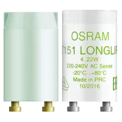 Lysrörständare 4-22 2-pack Osram