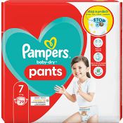 Byxblöjor Baby Dry Pants 7 17+kg 29-p Pampers