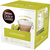 Kaffekapslar, Dolce Gusto, cappuccino, 16-p, Nescafe