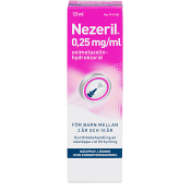 Nezeril Barn 2-10 år Nässpray 0,25mg 7,5ml