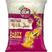 Potatissnacks Tasty Onion & Sourcream 75g OLW