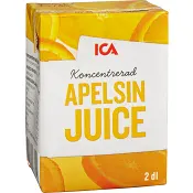 Apelsinjuice Koncentrat 2dl ICA