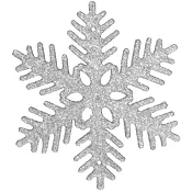 Snöflingor Silver 10cm 6-p Alrik Hedlund