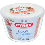 Ugn & Förvaringsform rund Cook &amp; Freeze 1,6l Pyrex