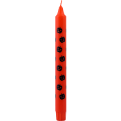 Kronljus Skalle orange