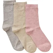 Socka NICE enf rosa 3p Mix 36/38 mywear