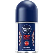 Deodorant Roll-on Dry Impact 25ml NIVEA MEN