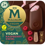 Vegan Raspberry swirl 3-pack Magnum