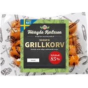 Grillkorv Skinnfri 85% Kötthalt 400g Härryda Karlsson