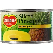 Ananasskivor i juice 220g Del Monte