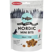 Hundsnacks Nordic Mini Bits Fisk 120g Best friend