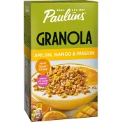 Granola Apelsin Mango & Passion 400g Pauluns