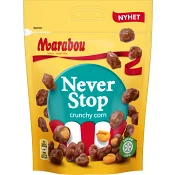 Choklad Never Stop Crunchy Corn 170g Marabou