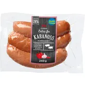 Kabanoss 78% kötthalt 240g ICA