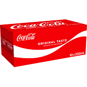 Läsk 33cl 10-p Coca-Cola