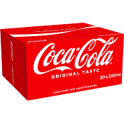 Läsk 33cl 20-p Coca-Cola