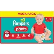 Byxblöjor Baby Dry Pants Strl 4 9-15kg Mega pack 92-p Pampers