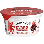 Kvarg Jordgubb 0,2% 150g Lindahls