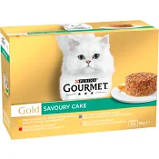 Kattmat Gourmet Savoury Cake Mixade smaker 12-p 85g Purina