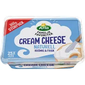 Cream cheese Naturell 300g Arla